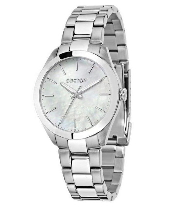 Sector 220 Just Time Stainless Steel Mother Of Pearl Urskive Quartz R3253588522 Dameur