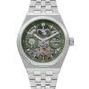 Ingersoll The Broadway Dual Time Green Skeleton Dial Automatisk I12905 herreur